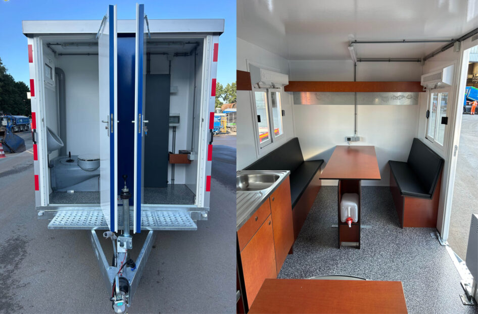 Interieur schaftkeet
